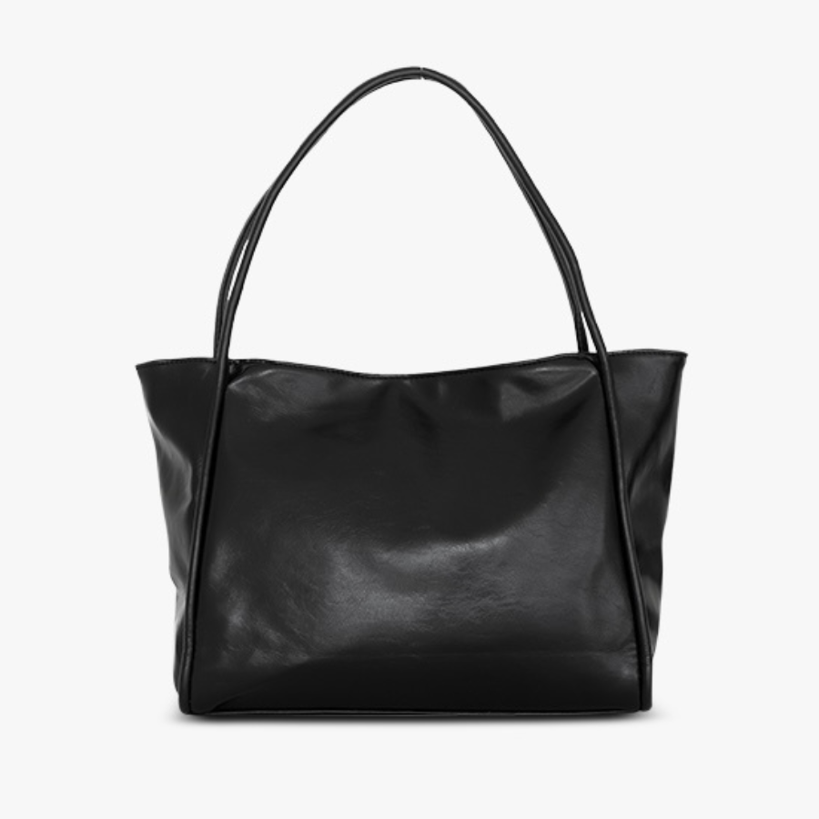 Large Soft Tote Shoulder Bag with Double Straps for Everyday Use 0